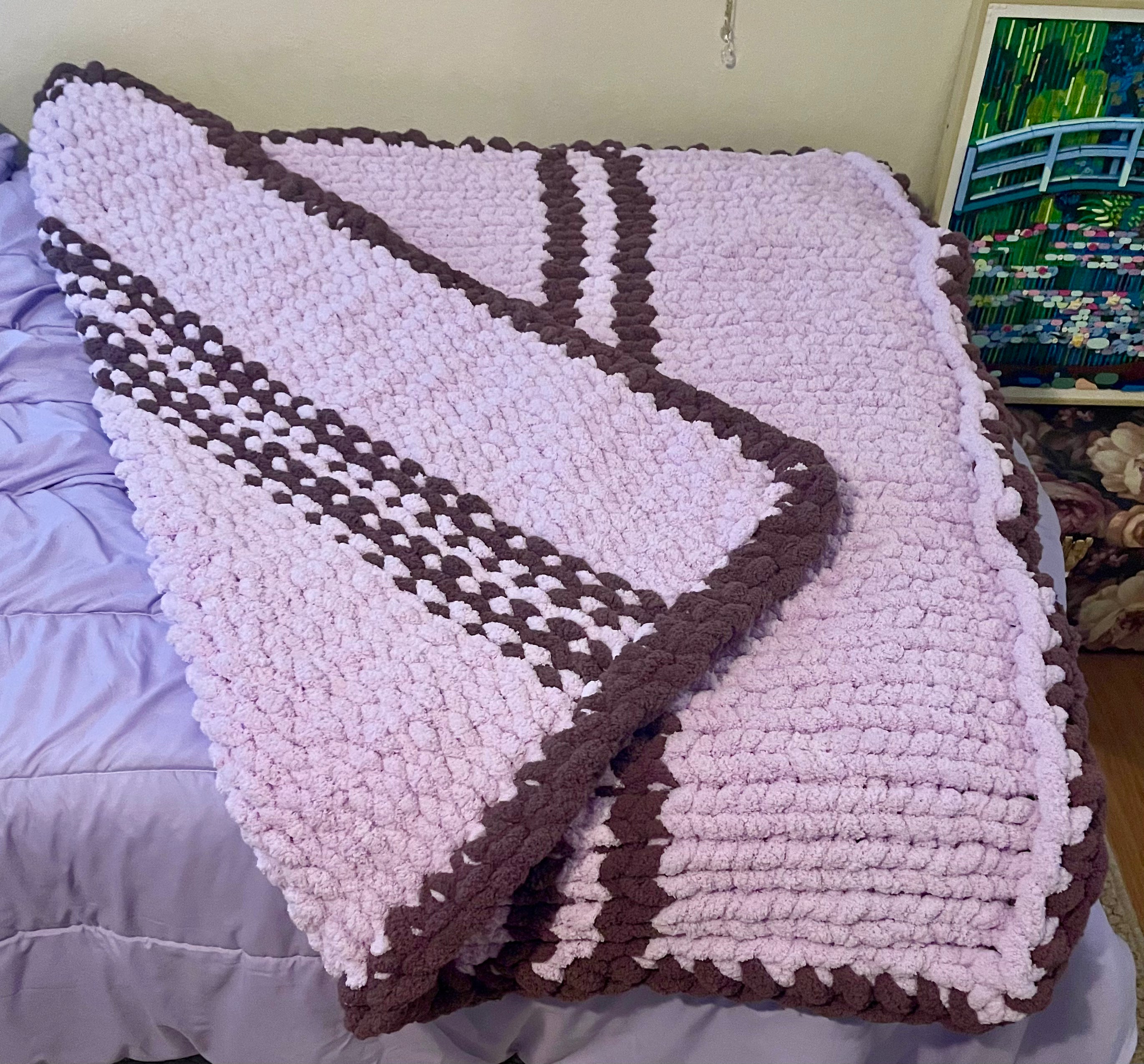 Build Your Own Ladybug Chunky Blanket 🐞 🧶